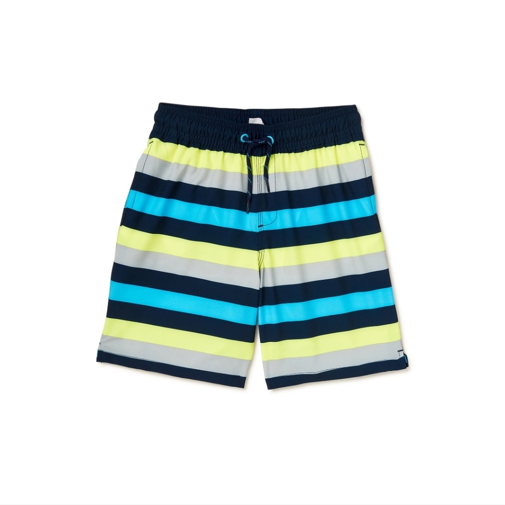 Wonder Nation Boys, quick dry swim trunks, Size XL HUSKY